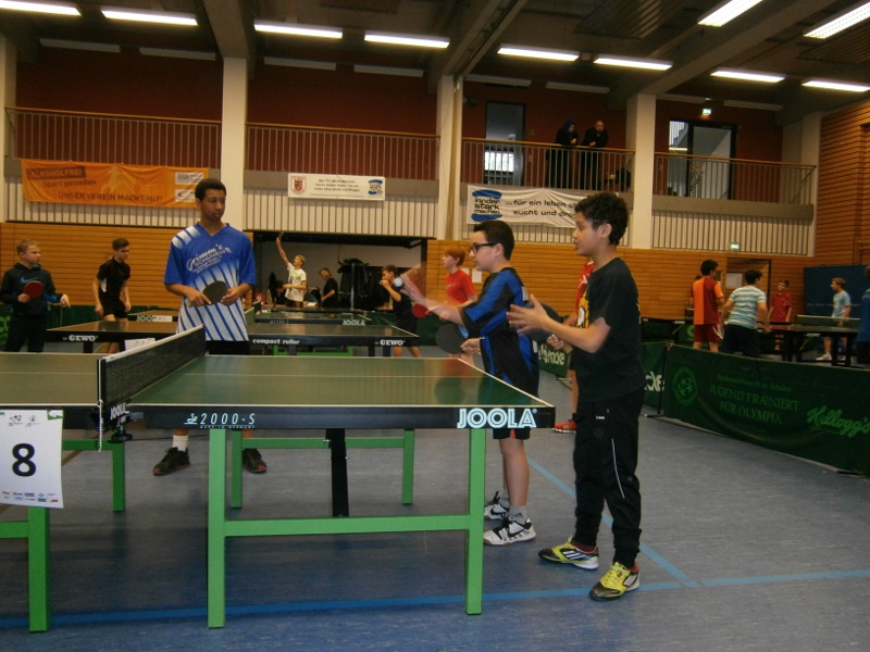 Jugend trainiert für Olympia 2014 - Table Tennis